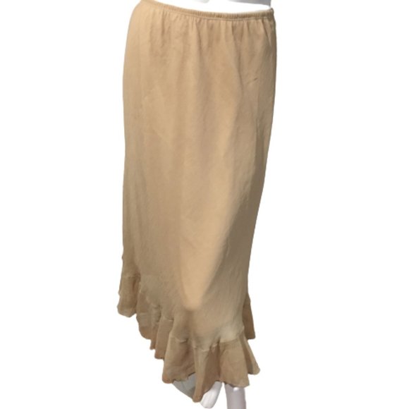 C.O.C Plus Size 2X Cream Skirt - Picture 1 of 6